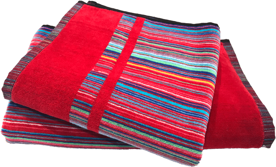 rotes handtuch